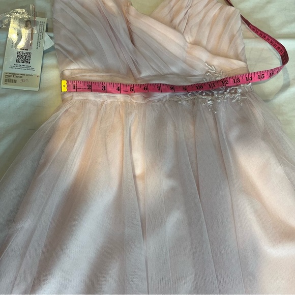 ALFRED Angelo Modern Vintage Style Ballerina Chiffon Bridesmaid Prom Dress NWT - Picture 11 of 16